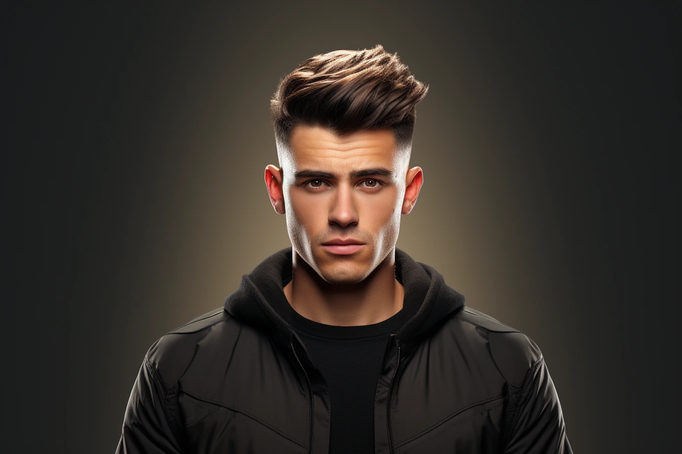 hairstyles for men with oval face shape