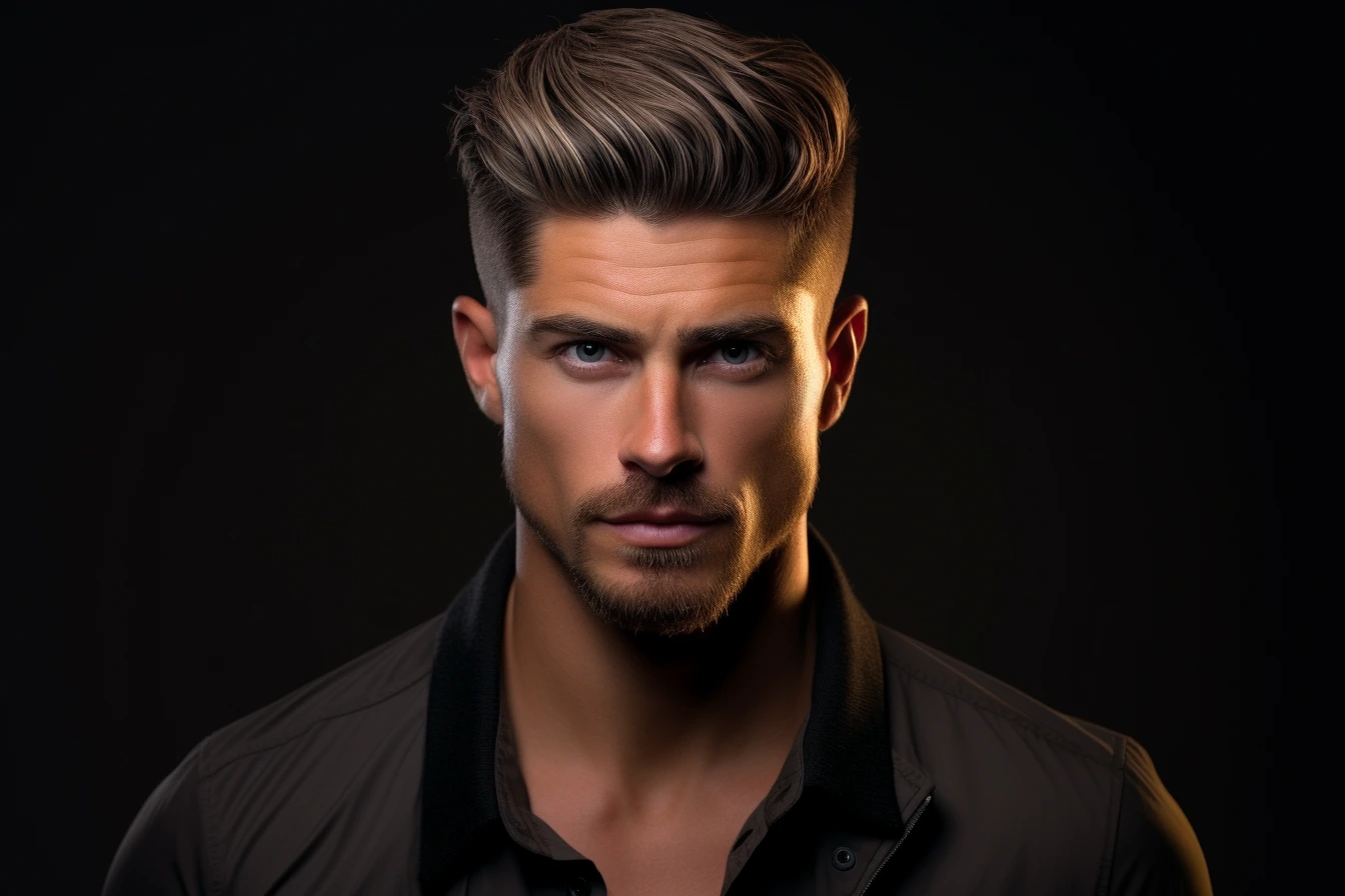 hairstyles for men with oval face shape