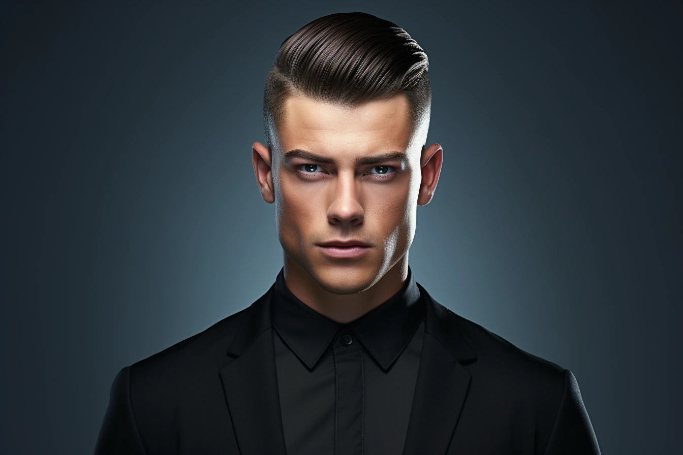 hairstyles for men with oval face shape